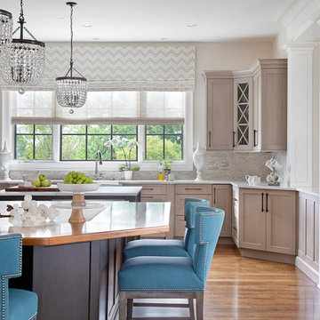 Rustic Glam Upper Makefield Kitchen
