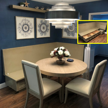 Custom L-Shaped Banquette—Crafted to Fit Your Space and Style Whether you're loo