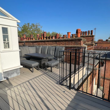 Roof Terrace creation for family home near Sloane Square. London SW1W