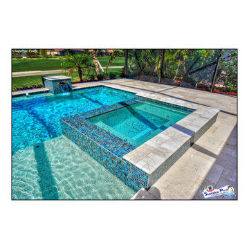(Szafranski) Fort Myers, FL Superior Pools Custom Swimming Pool And Spa.