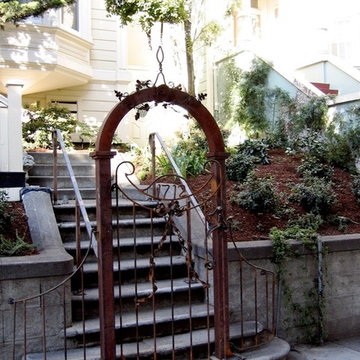 Garden Gate in Corten Steel