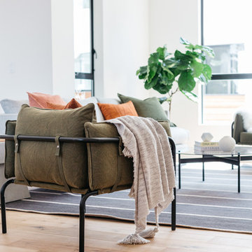 Olive Green Campaign (Camp) Chair with Buckle Strap
