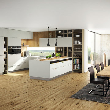 Open Shelf Kitchen Design