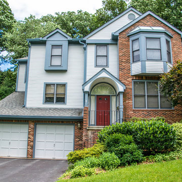 Silver Spring, Md. Fiber James Hardie Siding Installation