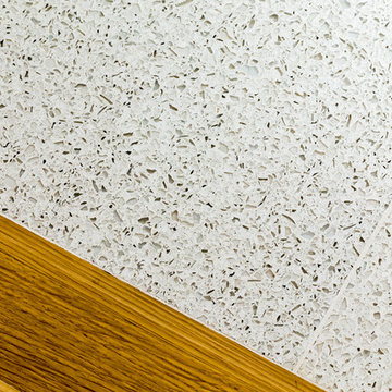 Terrazzo Flooring in Master Bathroom