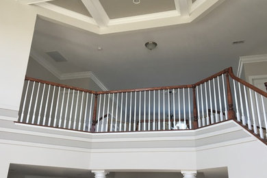Inspiration for a timeless entryway remodel in New York