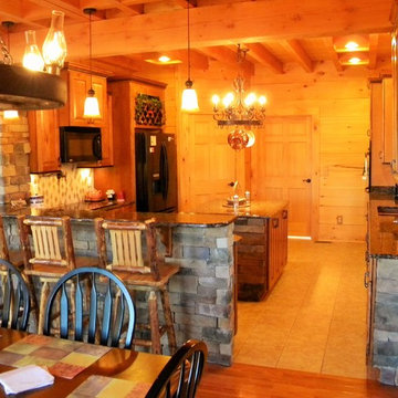 Custom Log Home featured in Log Home Living
