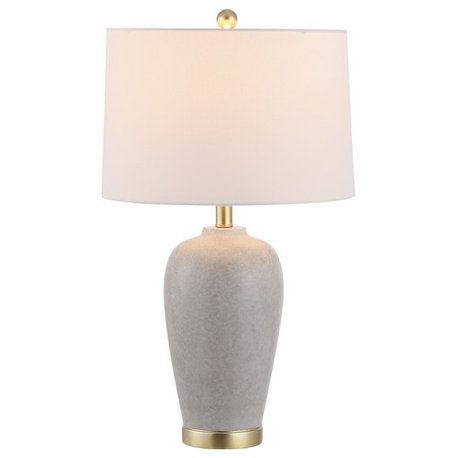 Kline Table Lamp Grey Safavieh