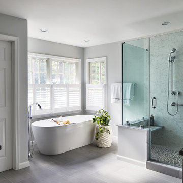 Upper Northwest DC Master Bathroom