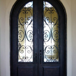 Classic Wrought Iron Door Designs - Front Doors