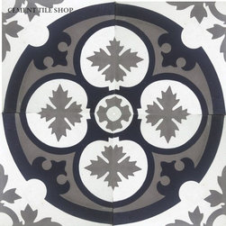 Contemporary Cement Tile - 床＆壁タイル