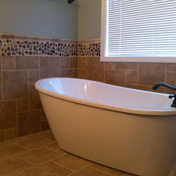 Master Bathroom Renovation with Soaker Tub