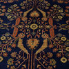 Hand Knotted Sarouk Fereghan Revival New Zealand Wool 9x13 Oriental Rug