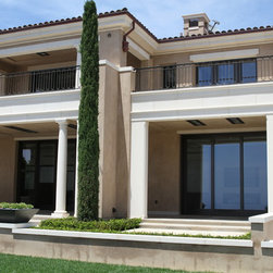 Painted Wood with Bronze Clad Windows - Windows And Doors