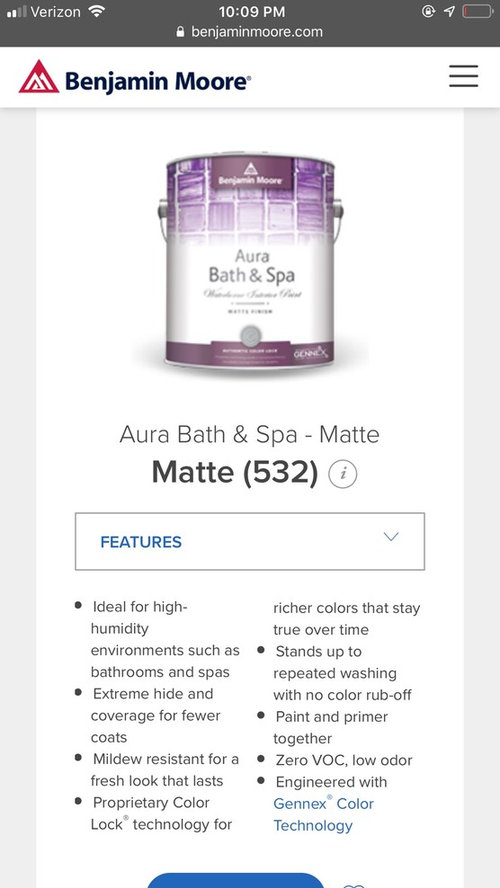 Best flat paint for a bathroom???