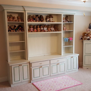 Child's Room Media and Doll Cabinet
