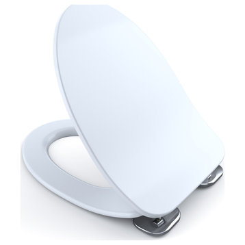 TOTO SS234 Slim Elongated Closed-front Toilet Seat - Cotton White