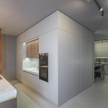 Stone Grey Calacatta Marmor