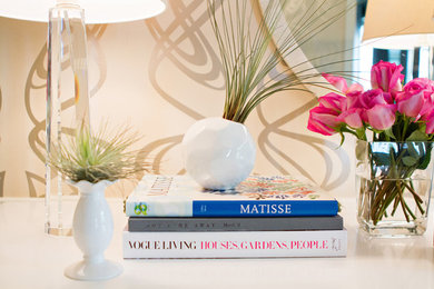 Inspiration for a mid-sized timeless foyer remodel in Raleigh