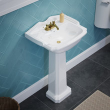 Yellow bathroom