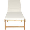 Inglewood Lounge Chair - Teak Brown, Beige