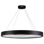 CWI LIGHTING - CWI LIGHTING 1040P42-101-O LED Chandelier with Matte Black Finish - CWI LIGHTING 1040P42-101-O LED Chandelier with Matte Black FinishThis breathtaking LED Chandelier with Matte Black Finish is a beautiful piece from our Rosalina Collection. With its sophisticated beauty and stunning details, it is sure to add the perfect touch to your décor.Collection: RosalinaCollection: Matte BlackMaterial: Metal (Stainless Steel)Crystals: K9 ClearHanging Method / Wire Length: Comes with 120" of wireDimension(in): 16(W) x 3(H) x 42(L)Max Height(in): 123Weight(lbs): 41Bulb: 80W LED(Included)Lumens: 1600Color Temperature: 3000KCRI: 80Voltage: 120Certification: ETLInstallation Location: DRYThree years warranty against manufacturers defect.