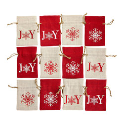 JUTE BAGS OF BLISS - NEW - Holiday Decorations