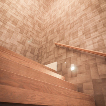 Project #81 | Modern Staircase with Integrated Seating