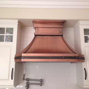 Carmel By The Sea Copper Range Hood Project
