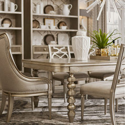 Morrissey Rectangular Leg Table - Dining Tables