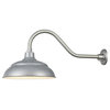 R Series Collection 1 Light 14" Painted Galvanized RLM Warehouse Shade