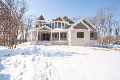 Inspiration for a victorian exterior home remodel in Other