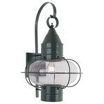 Norwell Lighting - Norwell Lighting 1509-GM-CL Classic Onion - One Light Large Outdoor Wall Mount - The Classic Onion, crafted of solid brass, continuClassic Onion One Li Choose Your Option *UL: Suitable for wet locations Energy Star Qualified: n/a ADA Certified: n/a  *Number of Lights: Lamp: 1-*Wattage:100w Edison bulb(s) *Bulb Included:No *Bulb Type:Edison *Finish Type:Black