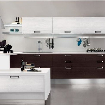 Modern Italian Custom Made Kitchens by LUBE