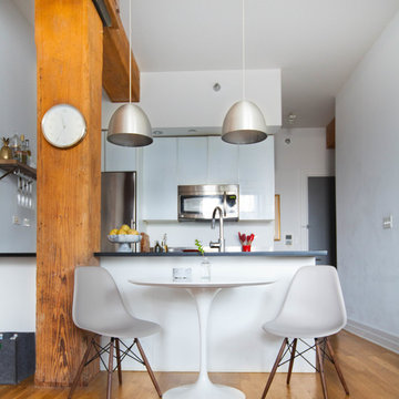 My Houzz: Clean, Modern Style for a 615-Square-Foot Brooklyn Apartment