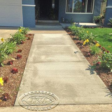 Concrete Entranceway