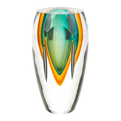 Green Accents - Vases
