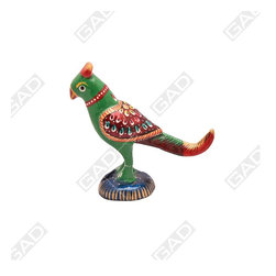 SURREAL MEENAKARI PARROT - Decorative Objects And Figurines