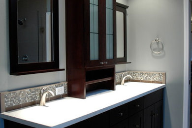 Bathroom - modern bathroom idea in Seattle