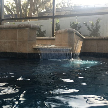 Custom Pool, Spa, Enclosure and Landscape