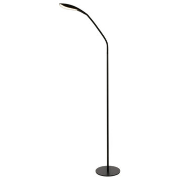 Elegant Lighting LEDFL004 Modern Illumen Lamp Matte Black