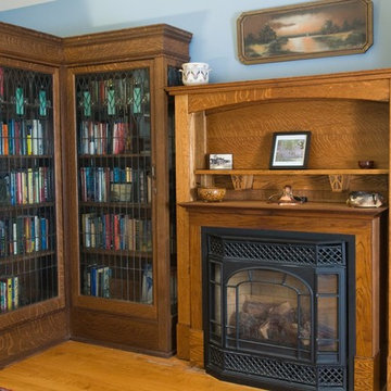 Retrofit Repurpose Vintage Arts & Crafts Cabinetry