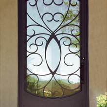 Iron doors