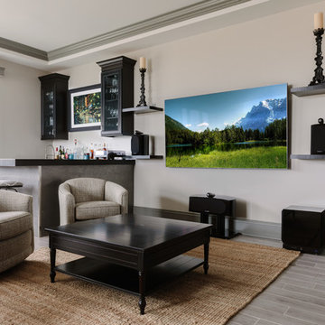 St Charles Bowers & Wilkins Media Room
