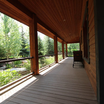 Exterior Grid and Timber