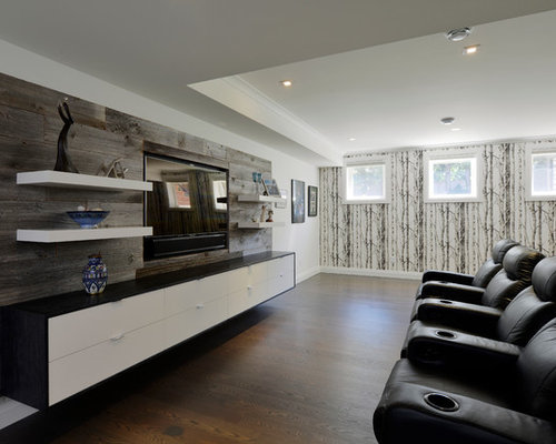 Best Home Theater Design Ideas & Remodel Pictures | Houzz  SaveEmail. Chuck Mills Design