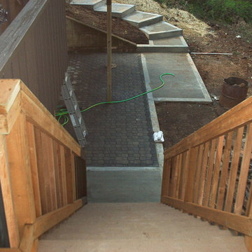 Wrap Around Cement Steps/Stairs - Dallas, OR