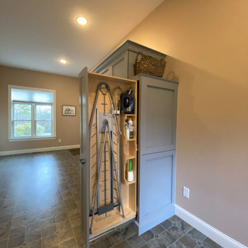 Ironing Board Built In Cabinets