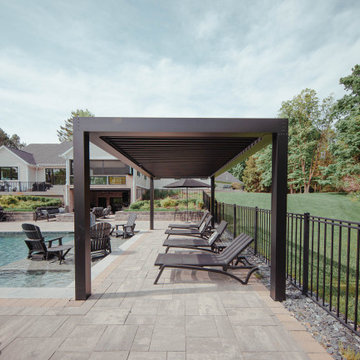 Masciulli Residence - Northville, MI: StruXure Louvered Pergola