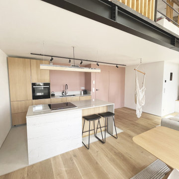Création d'un étage en duplex et rénovation de l'existant